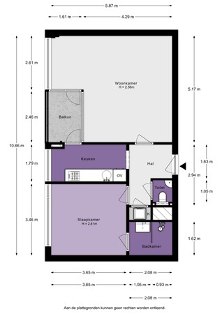 's-Lands Werf 160, 3063 GE Rotterdam - 's-Lands werf 160_Appartement.jpg