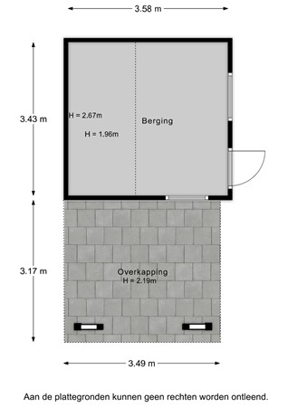 Jaap Kosterstraat 21, 3286 VT Klaaswaal - Jaap Kosterstraat 21 - Berging - 2D.jpg