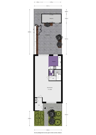 Sleutelbloemstraat 3, 3286 VN Klaaswaal - Sleutelbloemstraat 3 - Situatie - 2D.jpg
