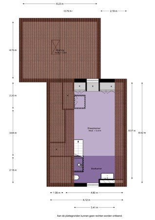 Oud-Cromstrijensedijk OZ 95, 3286 BM Klaaswaal - Oud-Cromstrijensedijk Oostzijde 95 - 1e verdieping - 2D.jpg