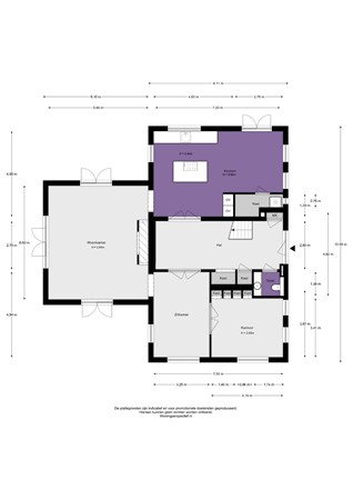 Wildervangseweg 1, 3291 EX Strijen - Wildervangseweg 1 Begane grond - 2D.jpg