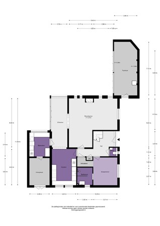 Hoge Bogerd 8, 4651 XV Steenbergen - Hoge Bogerd 8 - Begane grond - 2D.jpg