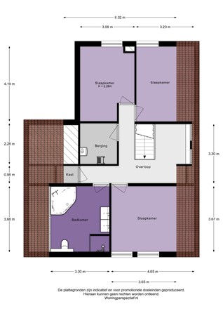 Hoge Bogerd 8, 4651 XV Steenbergen - Hoge Bogerd 8 - 1e verdieping - 2D.jpg
