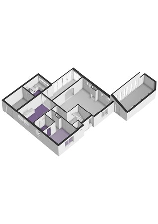 Hoge Bogerd 8, 4651 XV Steenbergen - Hoge Bogerd 8 - Begane grond - 3D.jpg