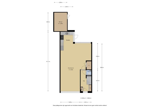 Esdoornlaan 30, 2231 XS Rijnsburg - 148960875_esdoornlaan_30_begane_grond_first_design_20231109_7aea33.jpg