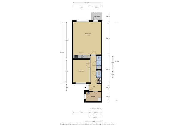 Rijnstroomlaan 13, 2235 DB Valkenburg - 157293930_rijnstroomdal_1_begane_grond_rijnstroomlaan_20240516_54096b.jpg