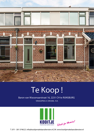 Brochure preview - Baron van Wassenaarstraat 16, 2231 CH RIJNSBURG (2)