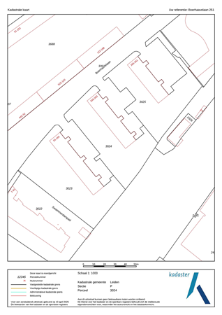 Brochure preview - Kadastrale kaart Boerhaavelaan 251 Leiden.pdf