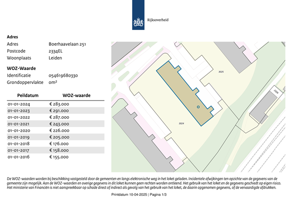 Brochure preview - WOZ-Waardeloket - Boerhaavelaan 251, Leiden.pdf