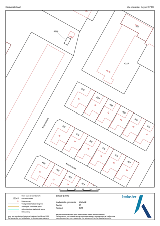 Brochure preview - Kadastrale kaart Kuyperstraat 37 Katwijk.pdf