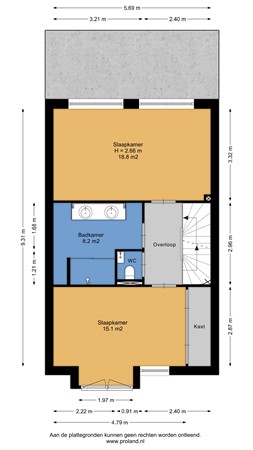 Het Buitenwater 73, 2235 TB Valkenburg Zh - 1E verdieping Het Buitenwater 73 Valkenburg Z-H.jpg