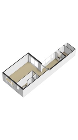 Salvialaan 19, 2343 XA Oegstgeest - Situatie begane grond Salvialaan 19 Oegstgeest.jpg