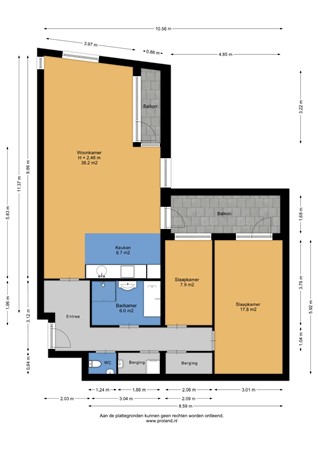 Prins Hendrikkade 111, 2225 HP Katwijk - Appartement Prins Hendrikkade 111 Katwijk.jpg