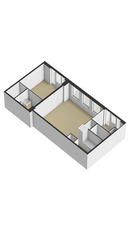 Jan Evertsenlaan 27, 2224 ST Katwijk - 3D plattegrond vanaf achterzijde Jan Everstenlaan 27 Katwijk.jpg