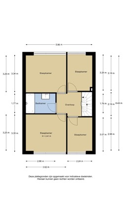 Zonnebloemstraat 42, 2223 VC Katwijk - Zonnebloemstraat 42, 2223 VC Katwijk 1e verdieping.jpg