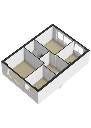 Zonnebloemstraat 42, 2223 VC Katwijk - Zonnebloemstraat 42, 223 VC Katwijk 1e verdieping -3D.jpg