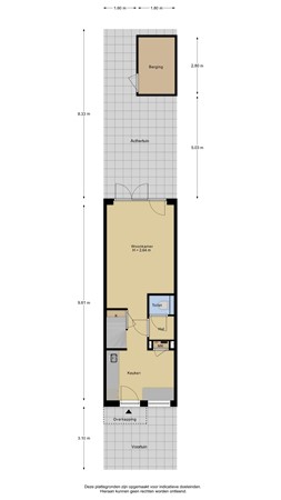 Keramiekstraat 36, 2231 TC Rijnsburg - Keramiekstraat 36 beneden verdieping met tuin.jpg