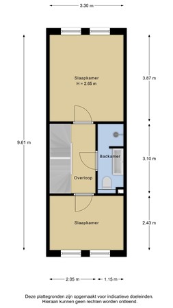 Keramiekstraat 36, 2231 TC Rijnsburg - Keramiekstraat 36 1e verdieping.jpg