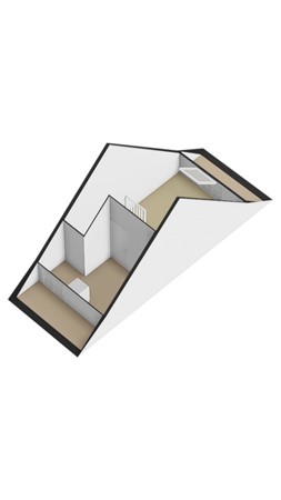 Keramiekstraat 36, 2231 TC Rijnsburg - Plattegrond 3D Zolder.jpg