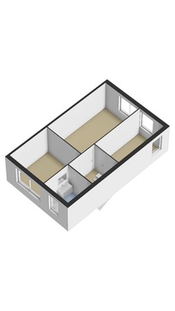 Benjamin Merkelbachstraat 5, 2343 MD Oegstgeest - 3D Benjamin Merkelbachstraat 5 Oegstgeest 1ste verdieping.jpg