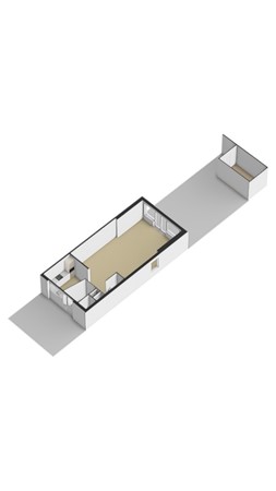 Benjamin Merkelbachstraat 5, 2343 MD Oegstgeest - 3D Benjamin Merkelbachstraat 5 Oegstgeest perceel.jpg