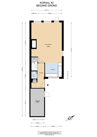 Koraal 42, 2221 KP Katwijk - Begane Grond Koraal 42 Katwijk.jpg