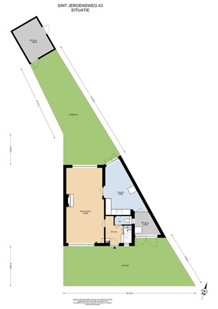 Sint Jeroensweg 43, 2201 NT Noordwijk - Situatie Sint Jeroensweg 43 Noordwijk.jpg