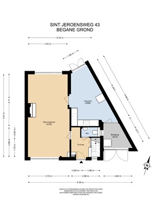 Sint Jeroensweg 43, 2201 NT Noordwijk - Begane Grond Sint Jeroensweg 43 Noordwijk.jpg