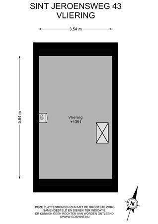 Sint Jeroensweg 43, 2201 NT Noordwijk - Vliering - 2D.jpg