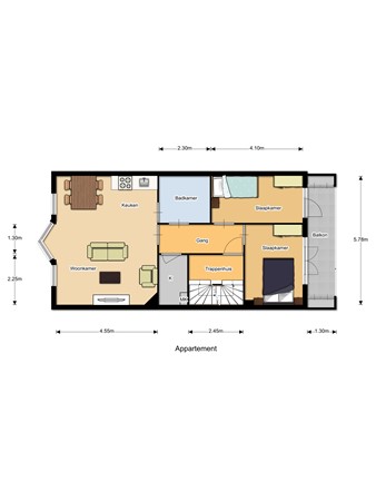 Medium property photo - Mercatorplein 5-3, 1057 BX Amsterdam