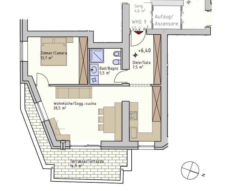 mediumsize floorplan