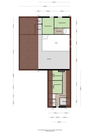 Floorplan - Grijpskerkseweg 2, 4356 RA Oostkapelle