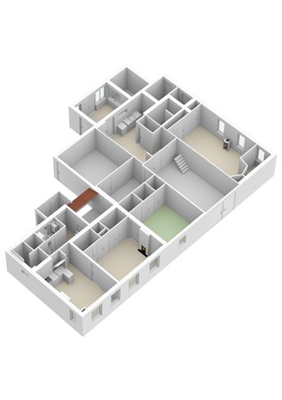 Floorplan - Grijpskerkseweg 2, 4356 RA Oostkapelle