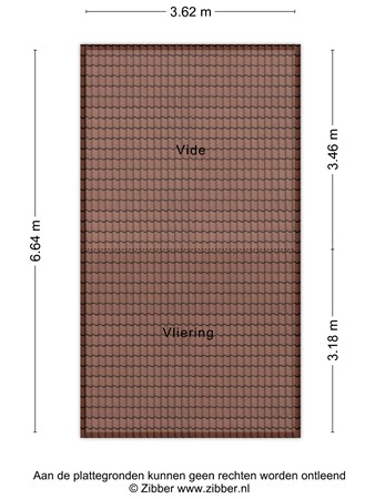 Floorplan - Koningin Wilhelminalaan 7, 4354 BD Vrouwenpolder