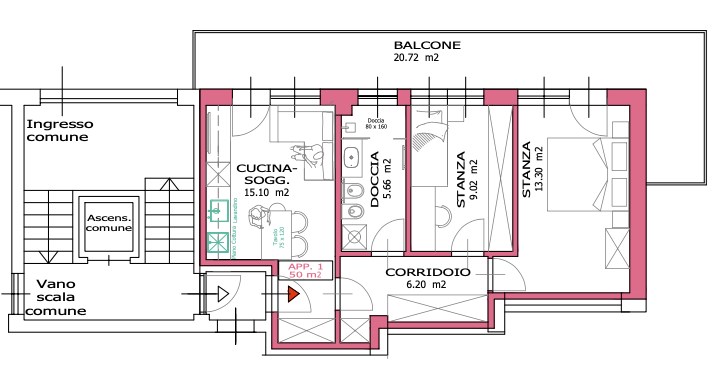 mediumsize floorplan