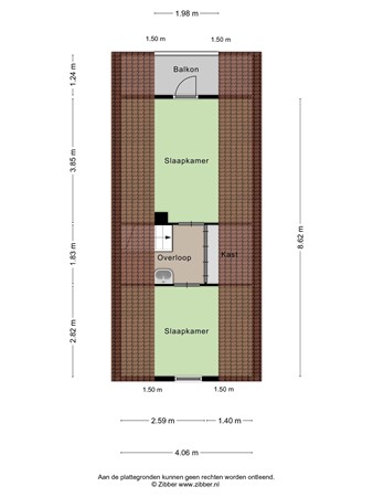 Floorplan - Boslaan 1-10, 7783 DD Gramsbergen