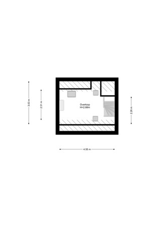 Floorplan - Ambonstraat 66, 1782 SK Den Helder
