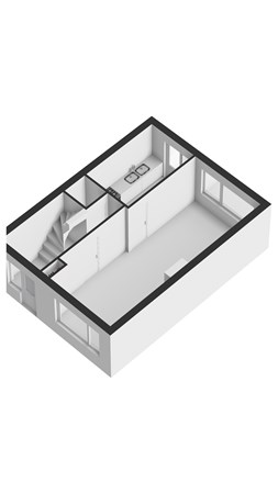 Floorplan - Baljuwstraat 74, 1785 SK Den Helder