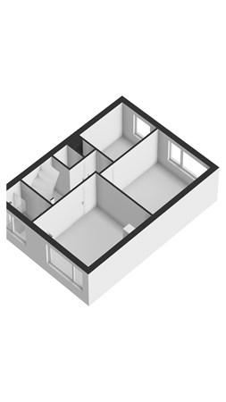 Floorplan - Baljuwstraat 74, 1785 SK Den Helder