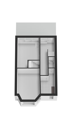 Floorplan - Huygensstraat 8, 1782 HP Den Helder