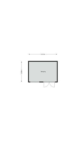 Floorplan - Huygensstraat 8, 1782 HP Den Helder