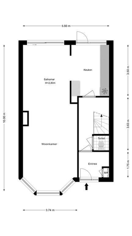mediumsize floorplan
