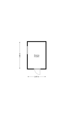 Floorplan - Robijn Reijntjesstraat 65, 1785 EM Den Helder