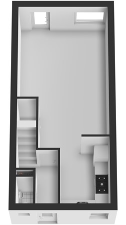 Floorplan - Diaconiestraat 30, 1781 GZ Den Helder