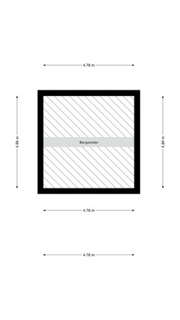 Floorplan - Parallelweg 77, 1781 EB Den Helder