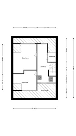 Floorplan - Kanostraat 29, 1784 SR Den Helder
