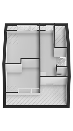 Floorplan - Kanostraat 29, 1784 SR Den Helder