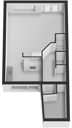 Floorplan - Kanostraat 29, 1784 SR Den Helder