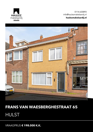 Brochure preview - Frans Van Waesberghestraat 65, 4561 AC HULST (1)