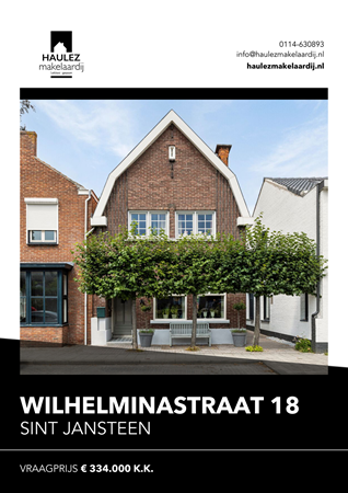 Brochure preview - Wilhelminastraat 18, 4564 AE SINT JANSTEEN (1)